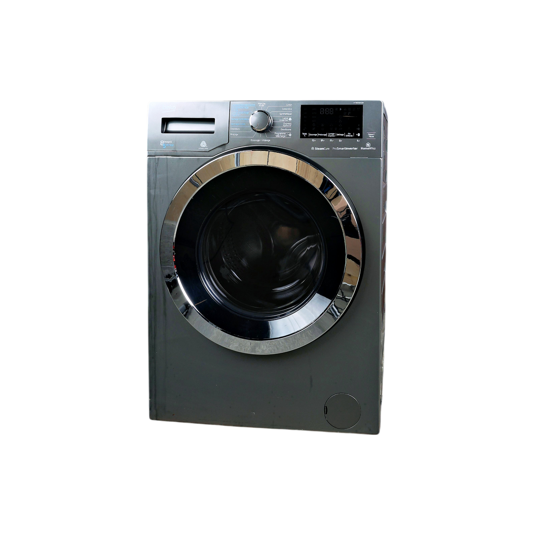 Lave-Linge Sechant 8 kg Reconditionné BEKO HTV8736XC0M : vue de face