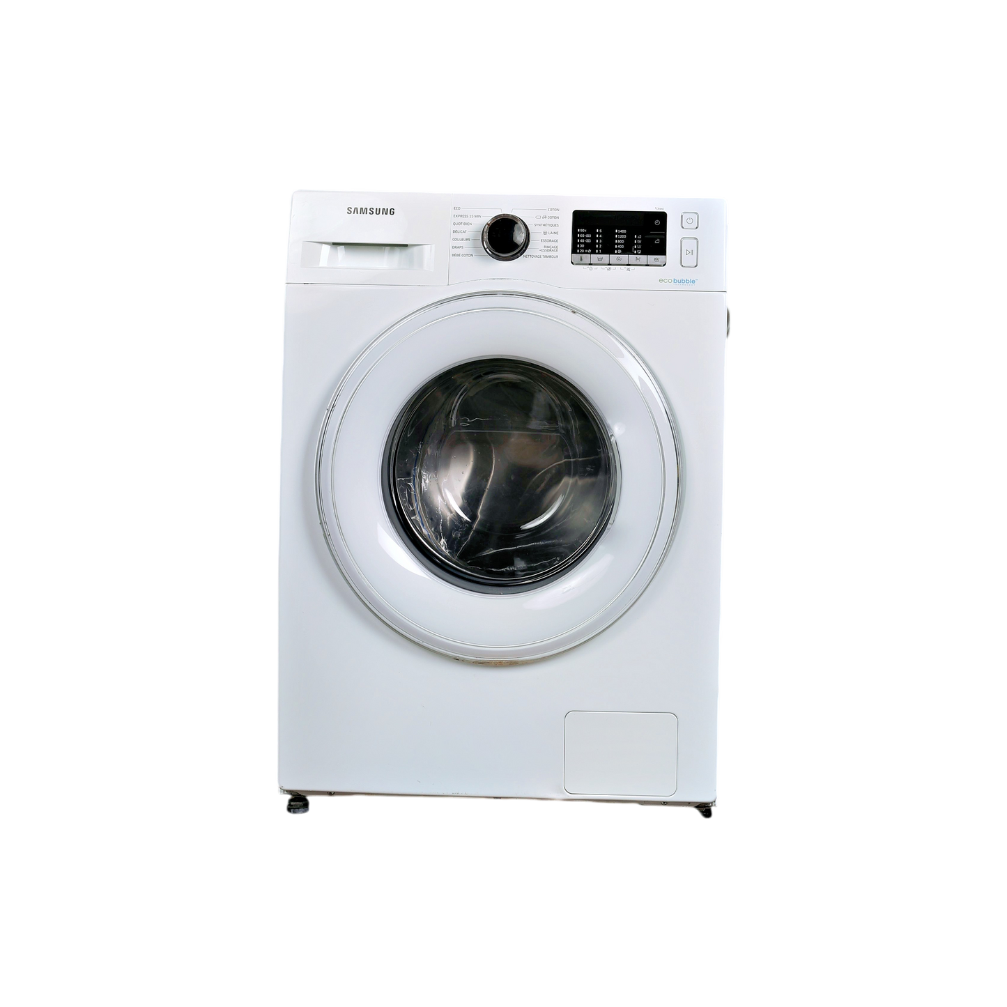 Lave-Linge Hublot 8 kg Reconditionné SAMSUNG WW80J5555DW : vue de face