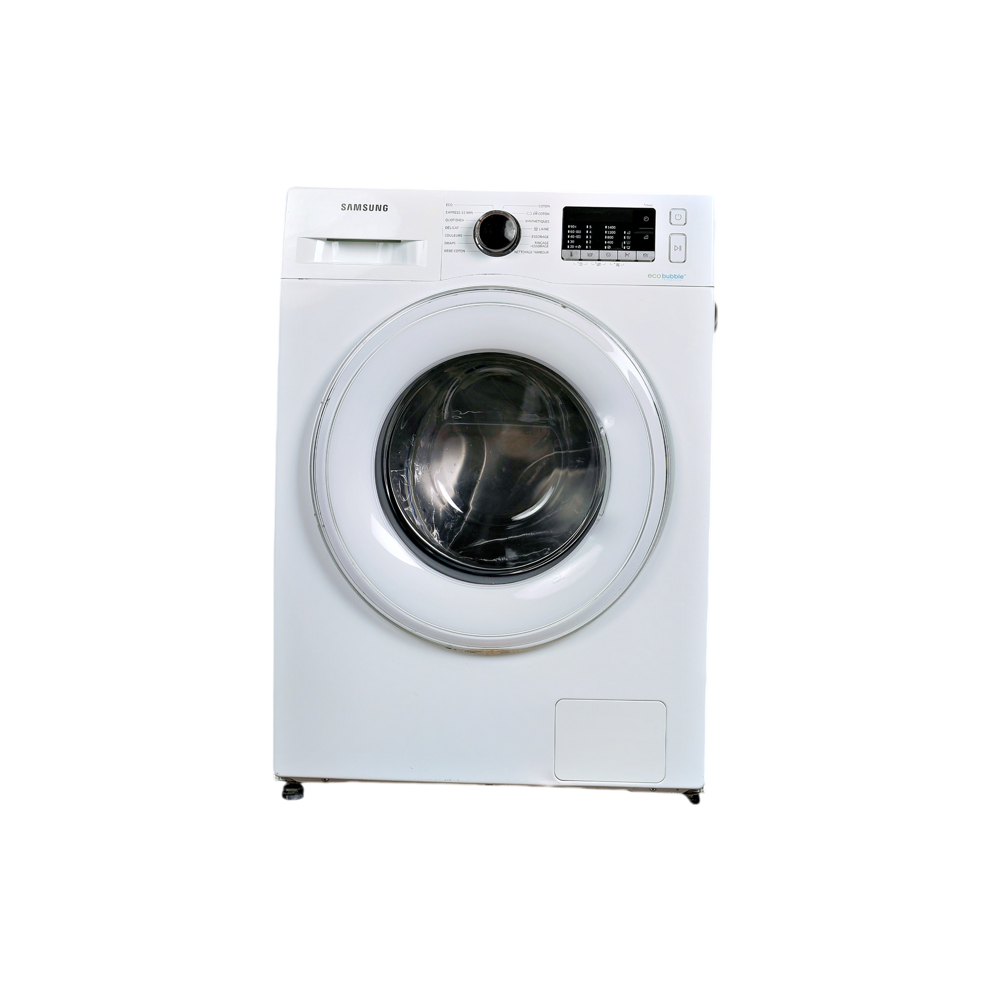 Lave-Linge Hublot 8 kg Reconditionné SAMSUNG WW80J5555DW : vue de face