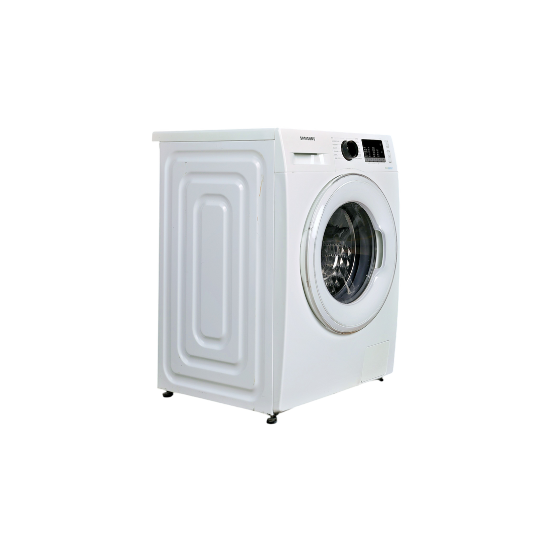 Lave-Linge Hublot 8 kg Reconditionné SAMSUNG WW80J5555DW : vue du côté gauche