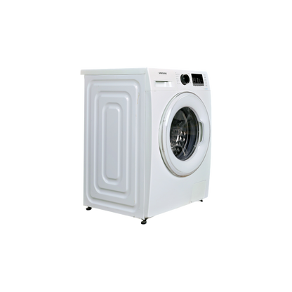 Lave-Linge Hublot 8 kg Reconditionné SAMSUNG WW80J5555DW : vue du côté gauche