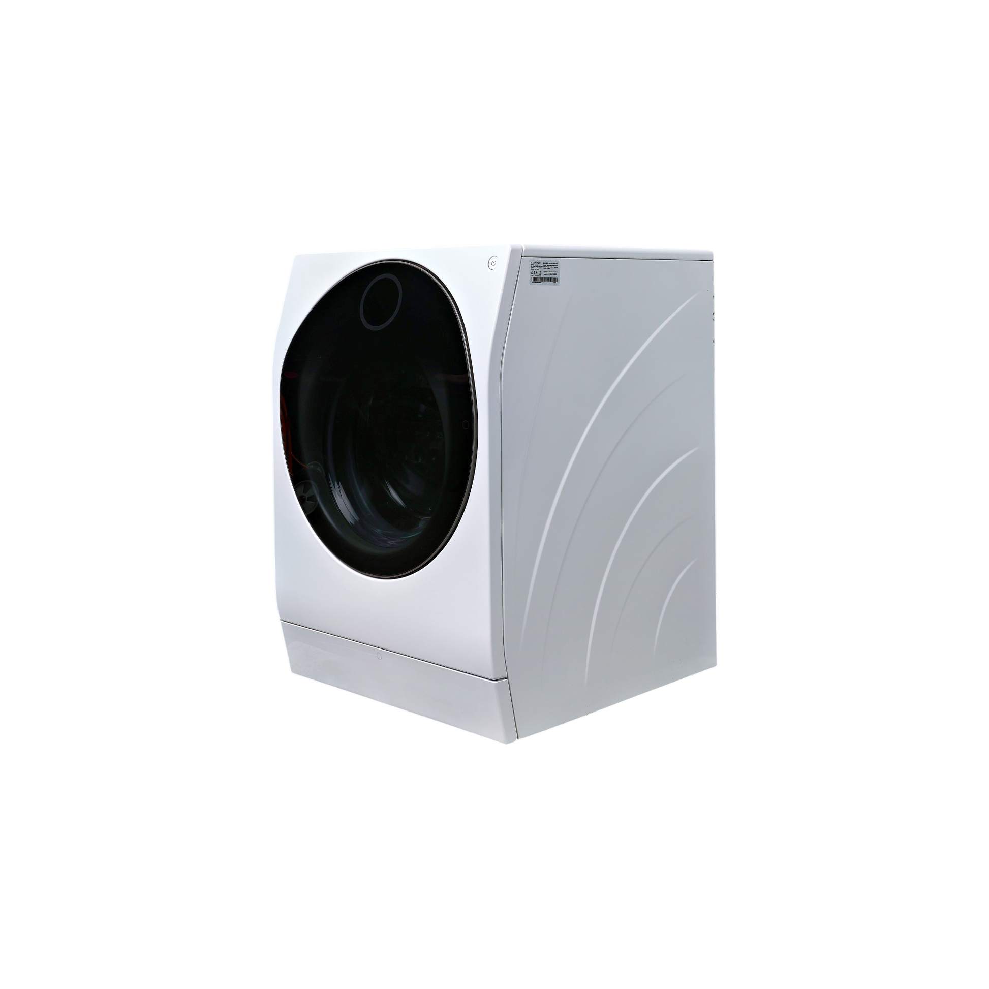 Lave-Linge Sechant 12 kg Reconditionné LG LSWD100E : vue du côté gauche