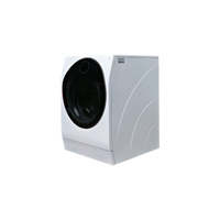 Lave-Linge Sechant 12 kg Reconditionné LG LSWD100E : vue du côté gauche