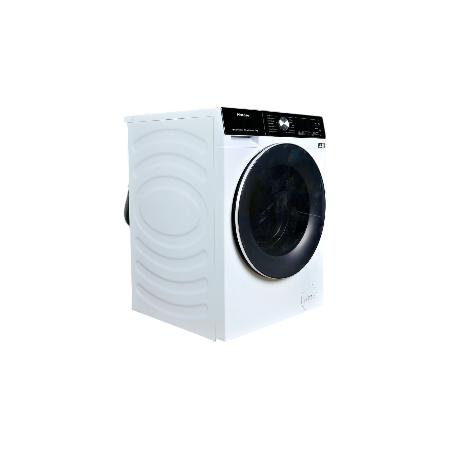 Lave-Linge Hublot 12 kg Reconditionné HISENSE WF5S1245BW : vue du côté gauche