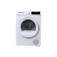 Seche-Linge Pompe À Chaleur 8 kg Reconditionné ESSENTIEL B ESLHP8-3B : vue de face