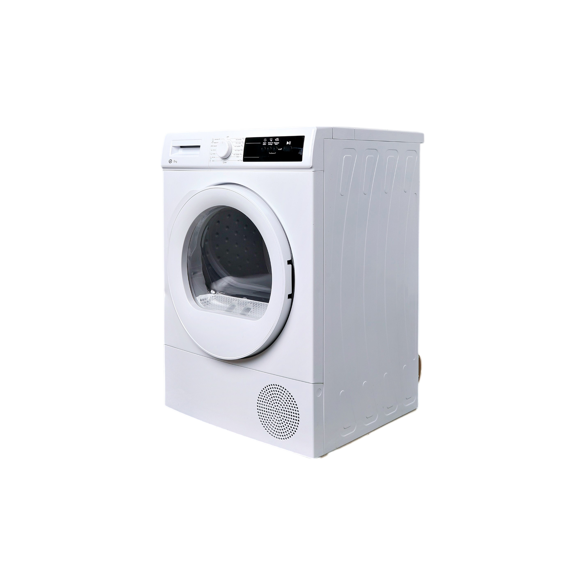 Seche-Linge Pompe À Chaleur 8 kg Reconditionné ESSENTIEL B ESLHP8-3B : vue du côté droit