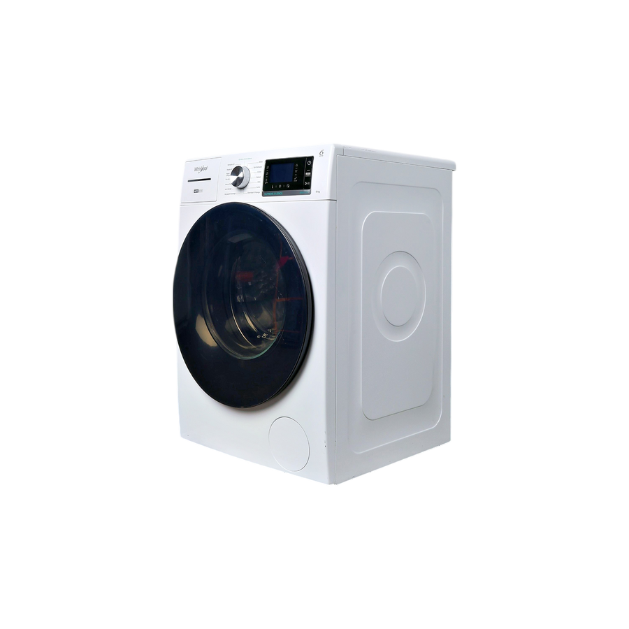 Lave-Linge Hublot 10 kg Reconditionné WHIRLPOOL W8W046WBFR : vue du côté gauche