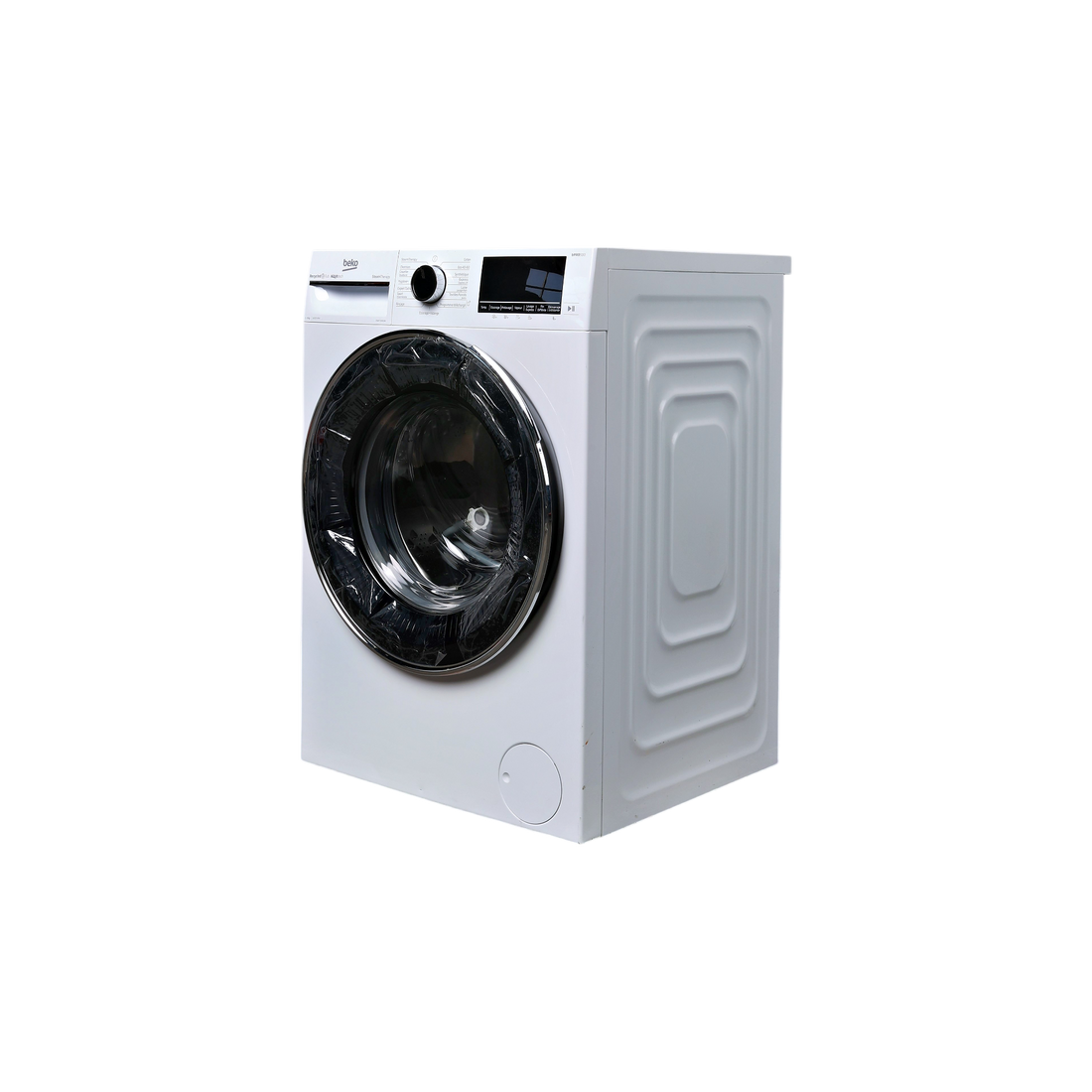 Lave-Linge Hublot 9 kg Reconditionné BEKO B5WFT59418W : vue du côté gauche