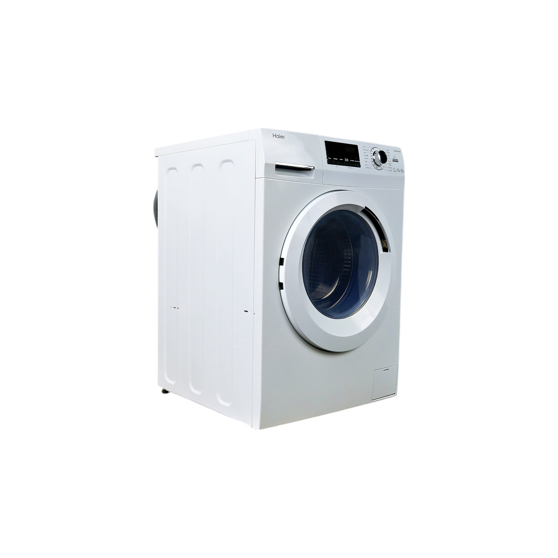 Lave-Linge Sechant 8 kg Reconditionné HAIER HWD80-B14636 : vue du côté droit