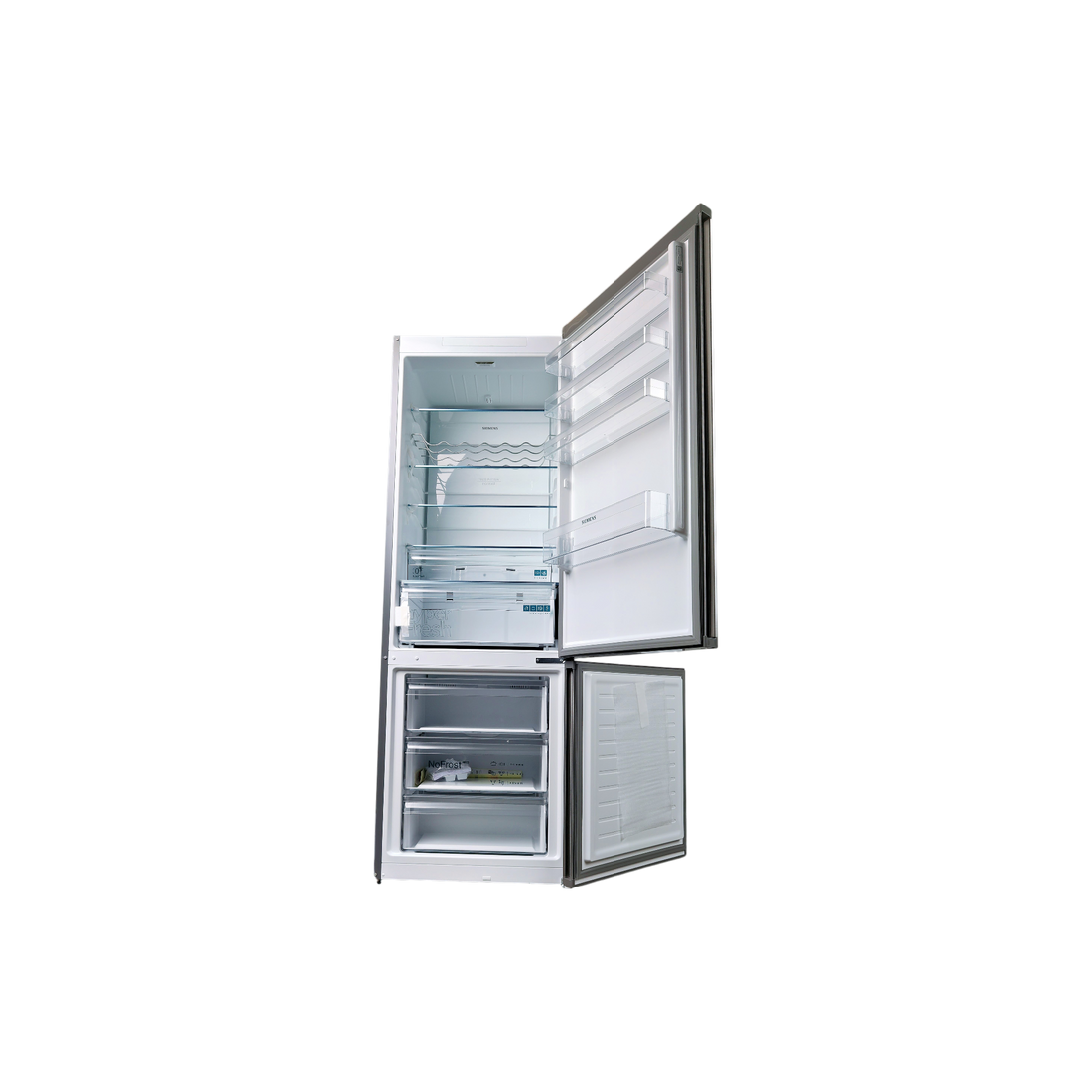 Réfrigérateur Avec Congélateur 440 L Reconditionné SIEMENS KG49NXIDF : vue de l'intérieur