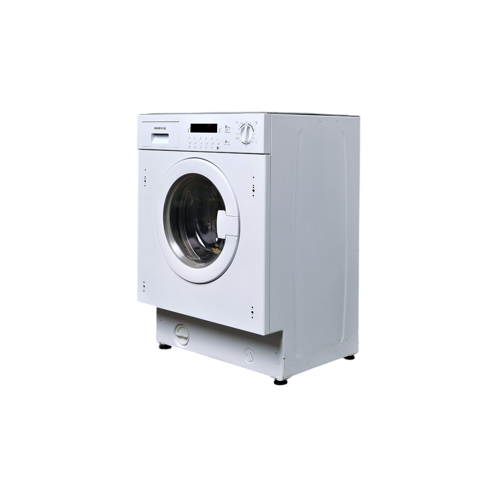 Lave-Linge Sechant 8 kg Reconditionné ROSIERES RILS 14853DN-S : vue du côté gauche