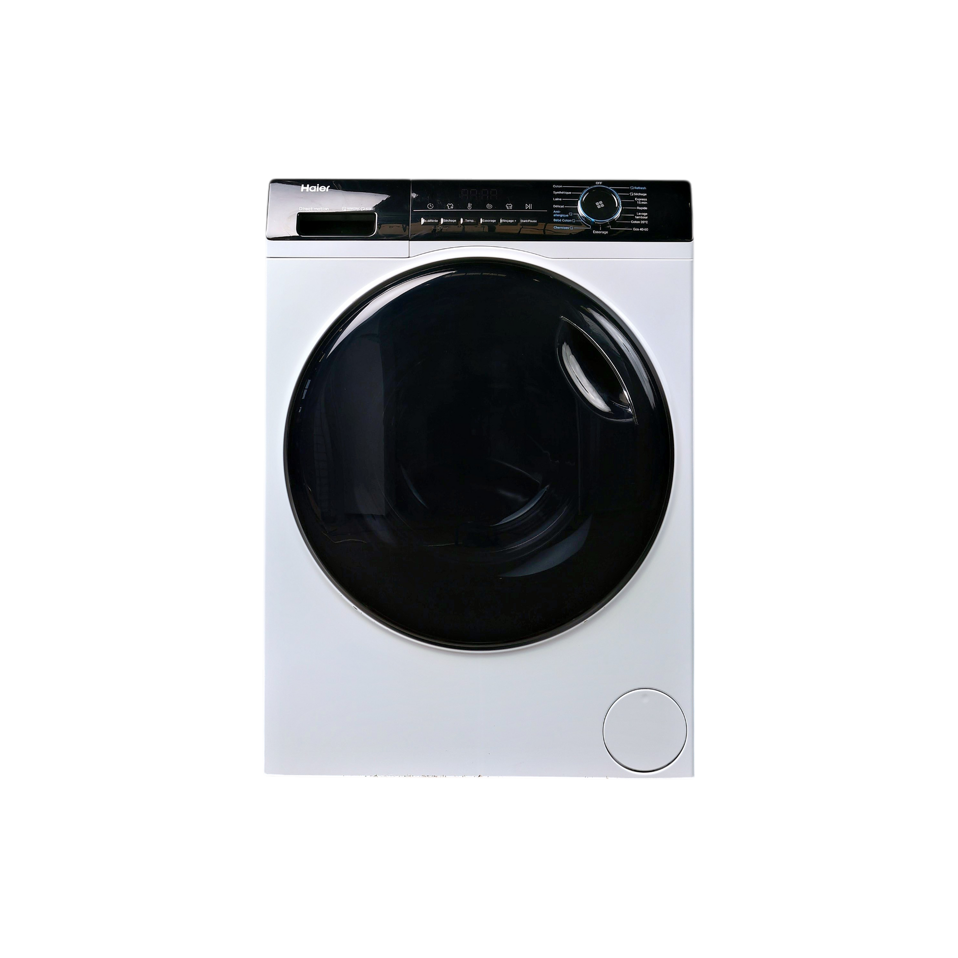Lave-Linge Sechant 10 kg Reconditionné HAIER HWD100-B14939-FR : vue de face