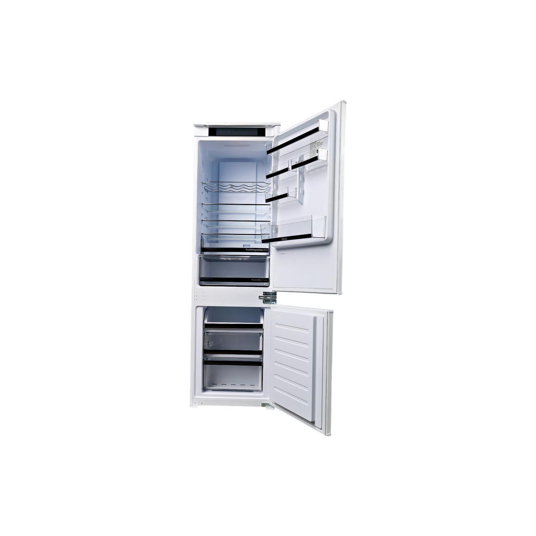 Réfrigérateur Encastrable 248 L Reconditionné HAIER HBW5518E : vue de l'intérieur