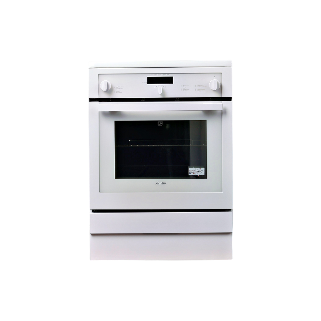 Cuisinière À Induction  Reconditionné SAUTER SCI1214W : vue de face