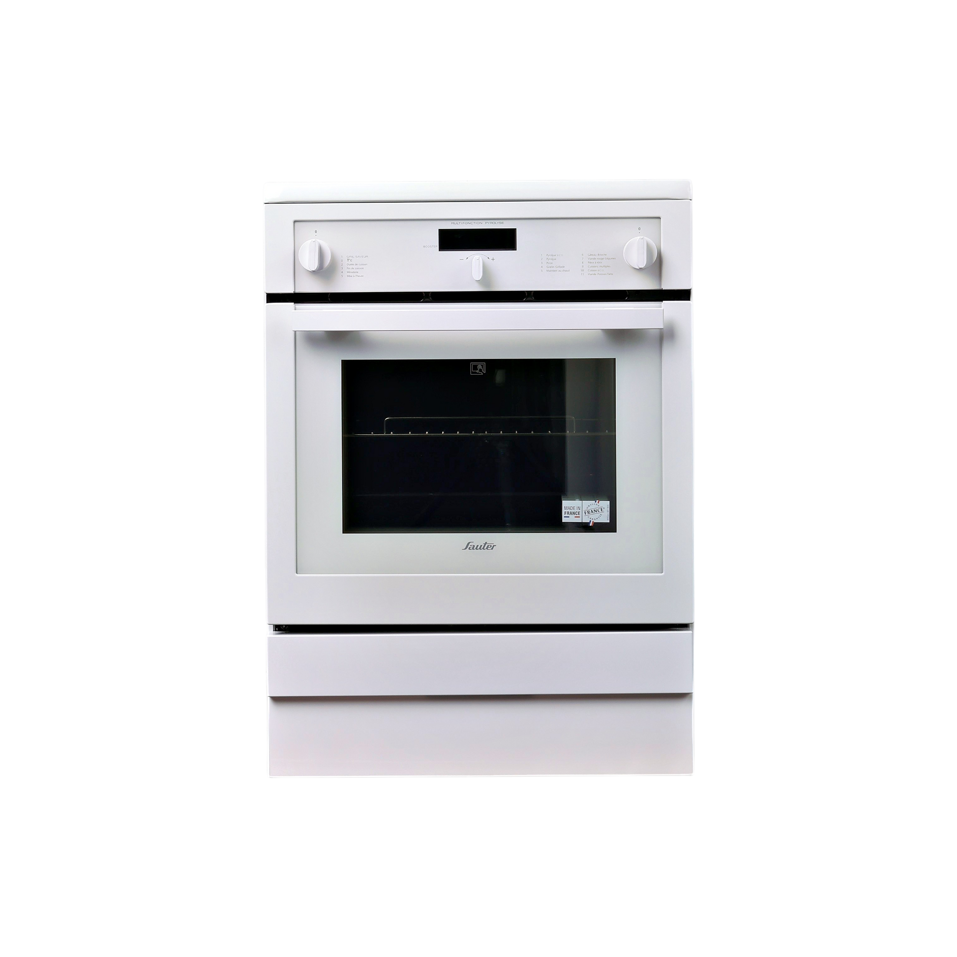 Cuisinière À Induction  Reconditionné SAUTER SCI1214W : vue de face