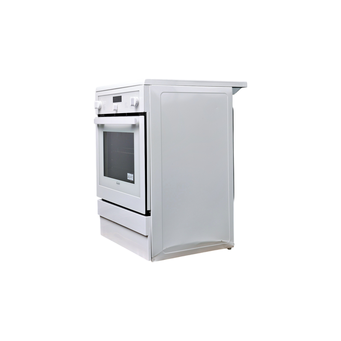 Cuisinière À Induction  Reconditionné SAUTER SCI1214W : vue du côté gauche