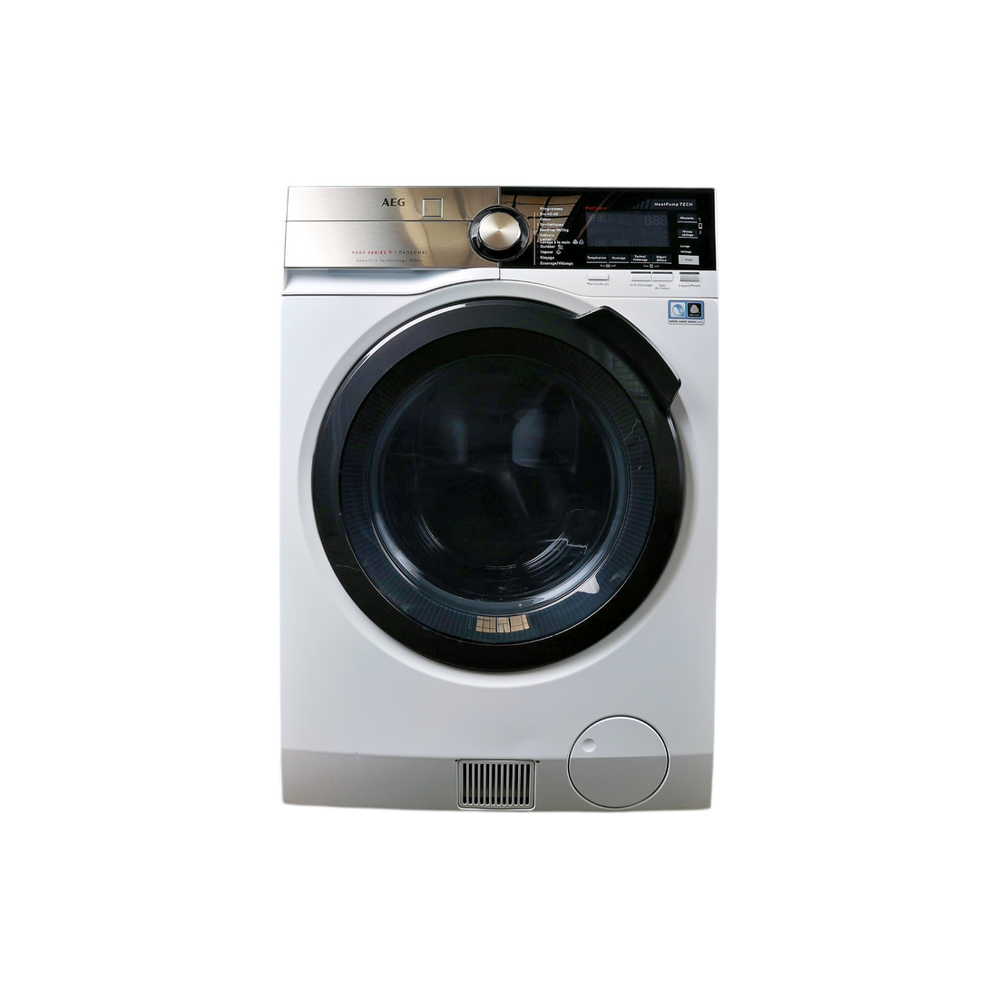 Lave-Linge Sechant 10 kg Reconditionné AEG L9WSB162C : vue de face