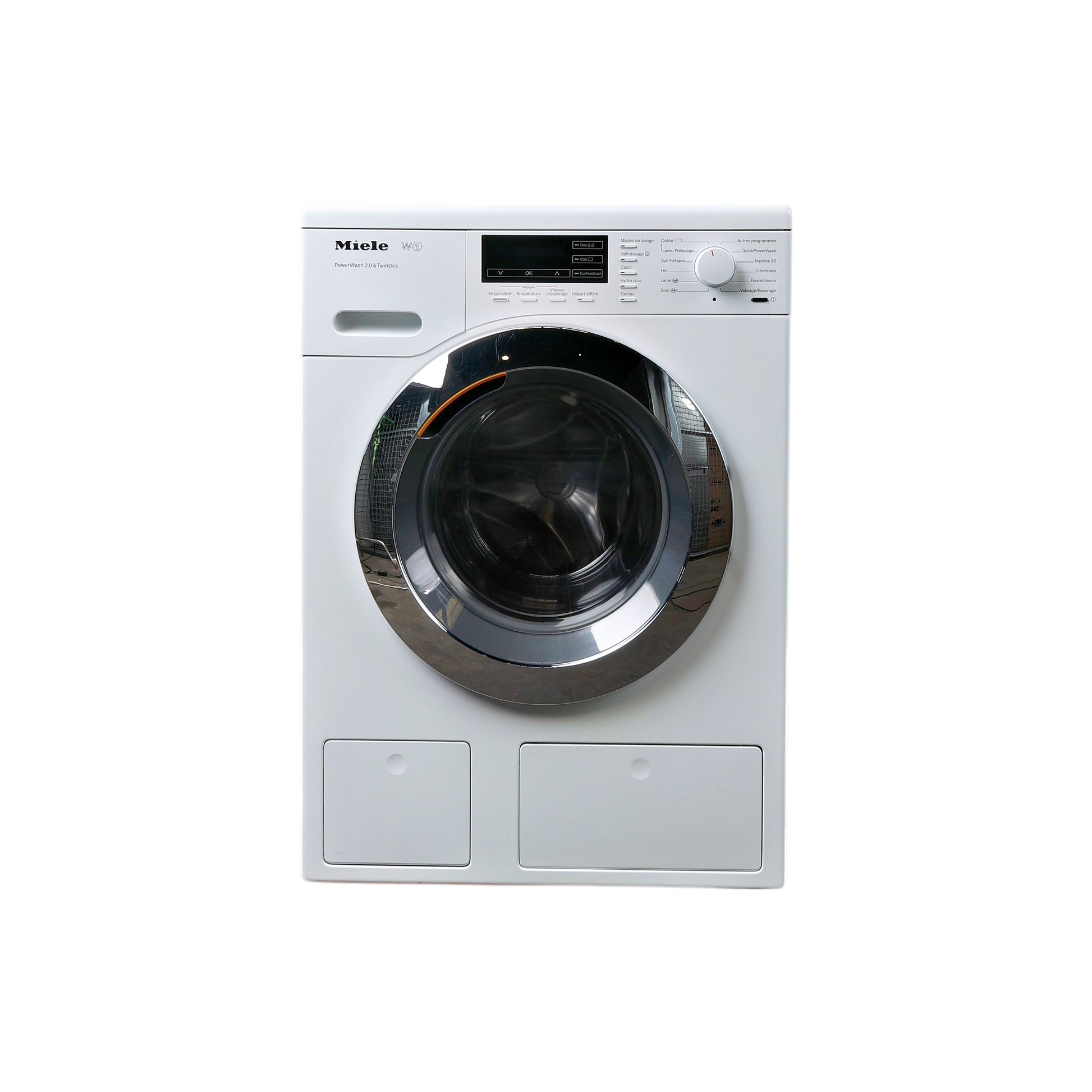Lave-Linge Hublot 8 kg Reconditionné MIELE WKH 121 WPS : vue de face