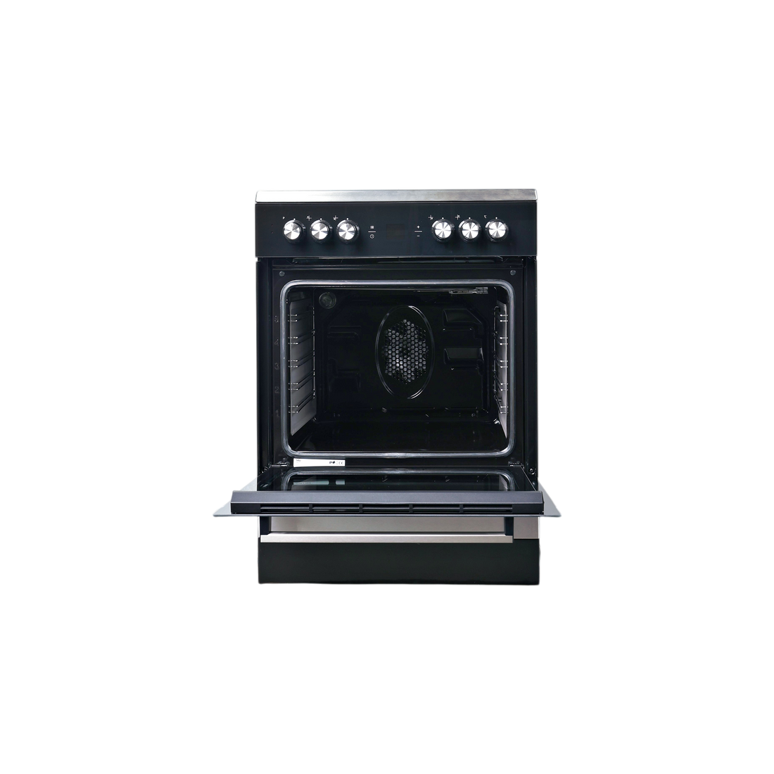 Cuisinière Vitrocéramique  Reconditionné BEKO FSE67301XCS : vue de l'intérieur