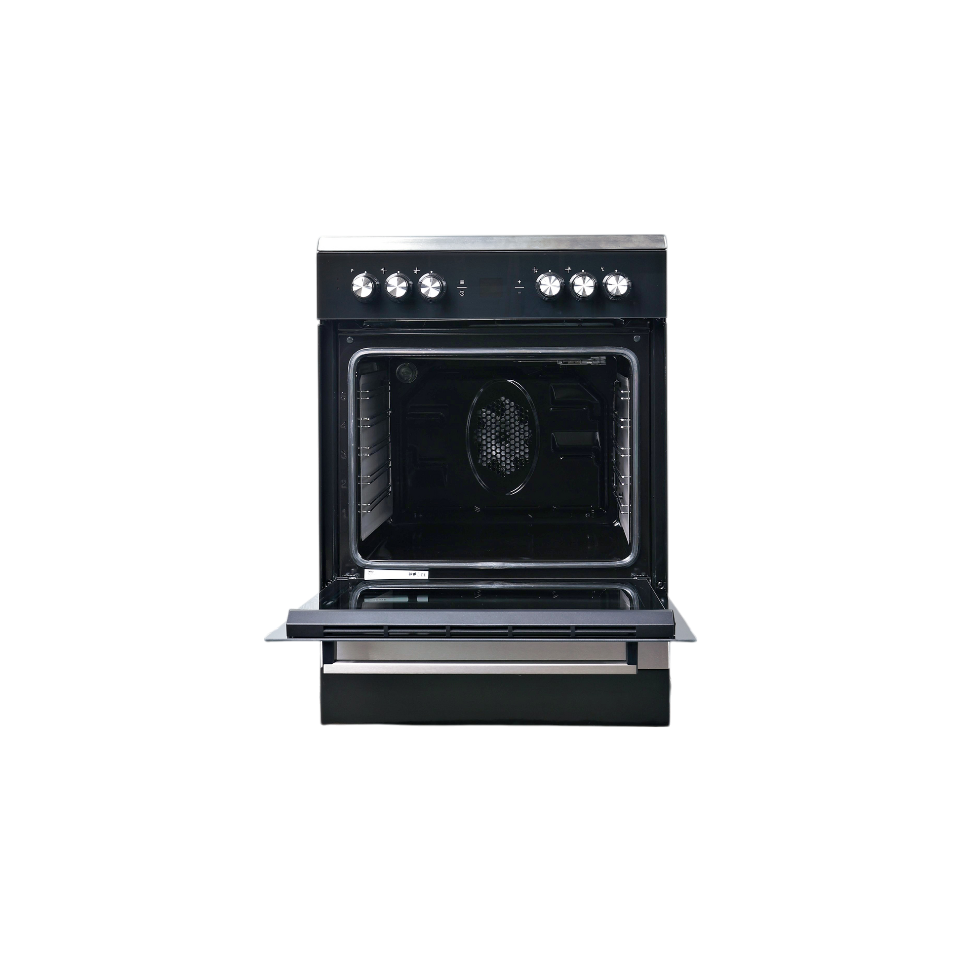 Cuisinière Vitrocéramique  Reconditionné BEKO FSE67301XCS : vue de l'intérieur