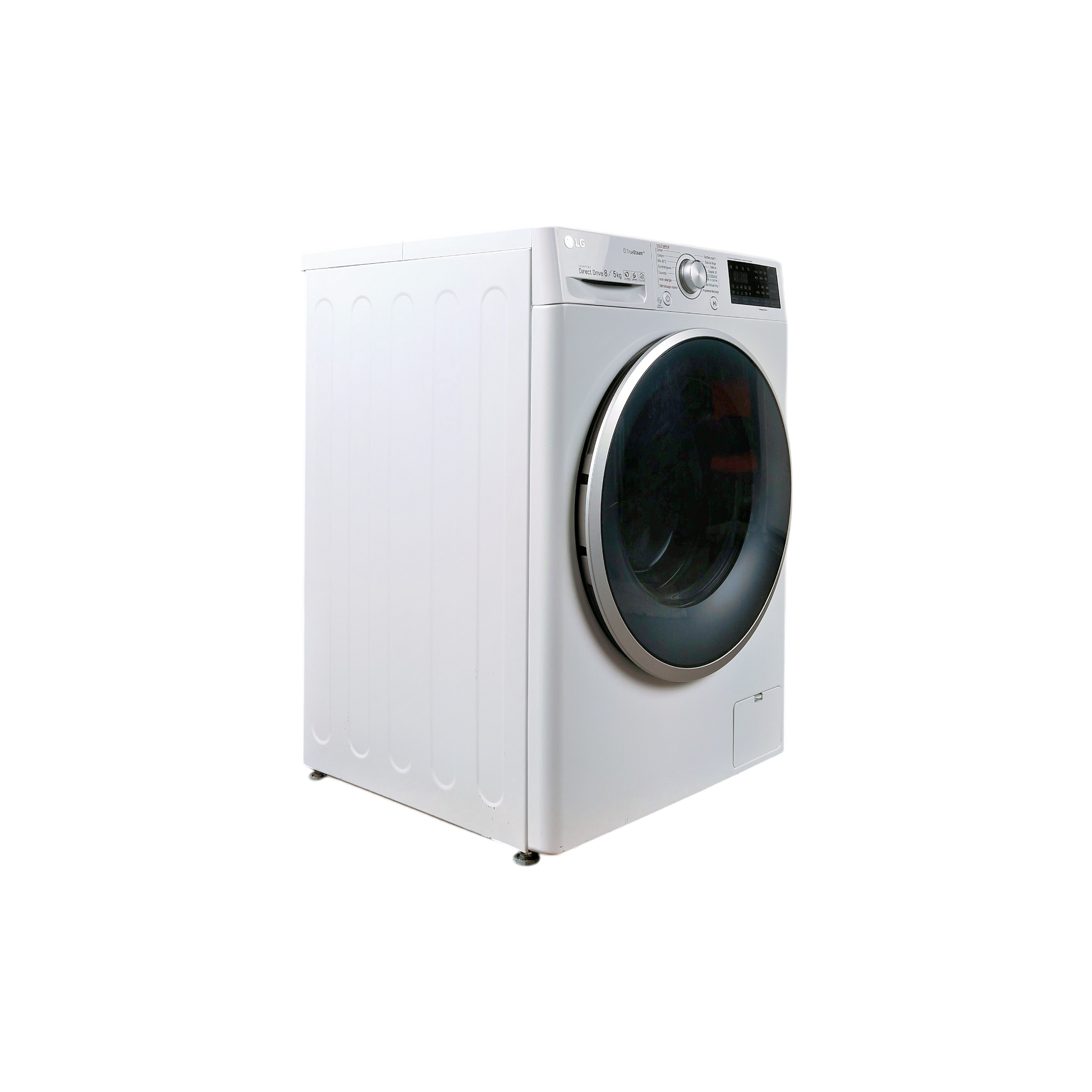 Lave-Linge Sechant 8 kg Reconditionné LG F854J71WRH : vue du côté droit