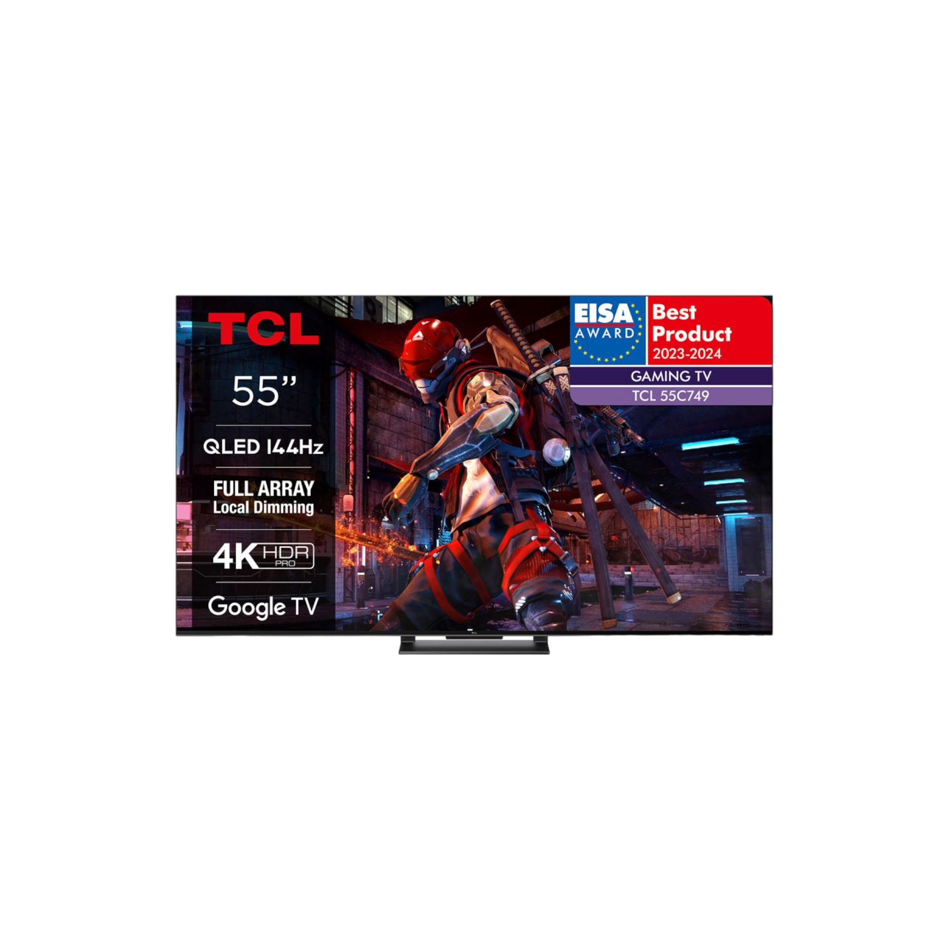 Téléviseur Led  Reconditionné TCL 55C749 139 CM (55") : vue de face