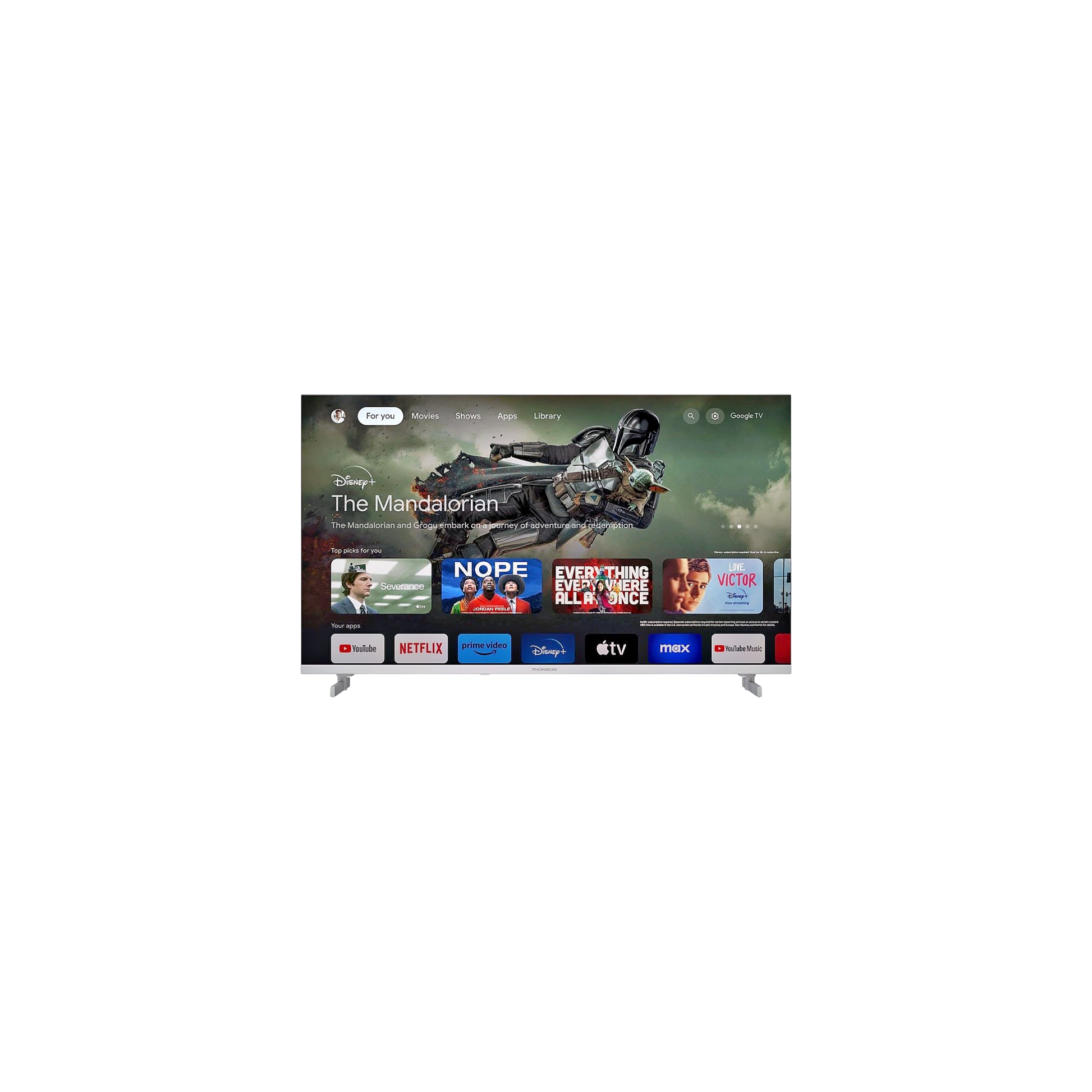 Téléviseur Led  Reconditionné THOMSON 43UG4S14W 108CM (43") : vue de face