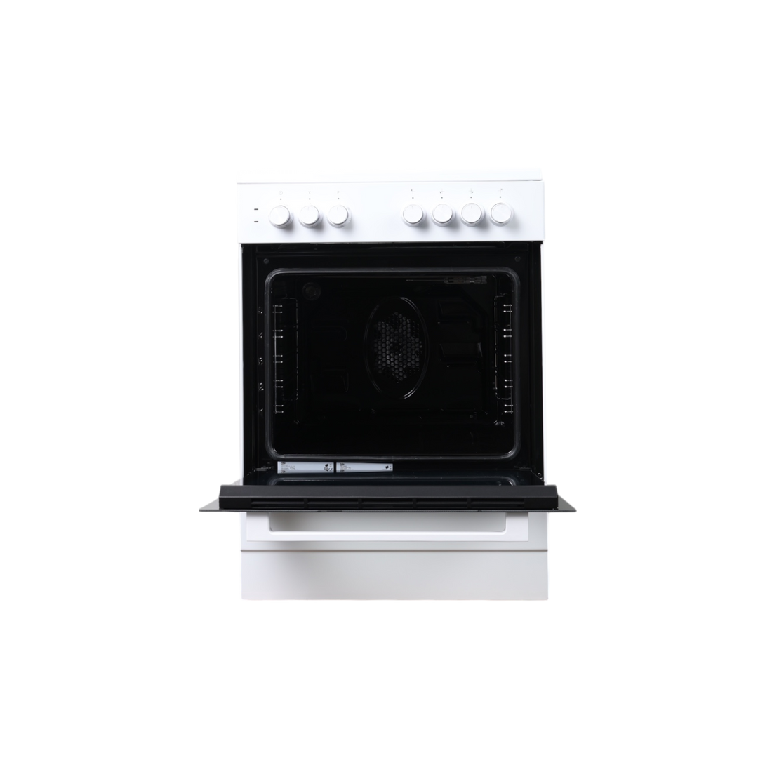 Cuisinière Vitrocéramique  Reconditionné BEKO FSE67100GWS : vue de l'intérieur