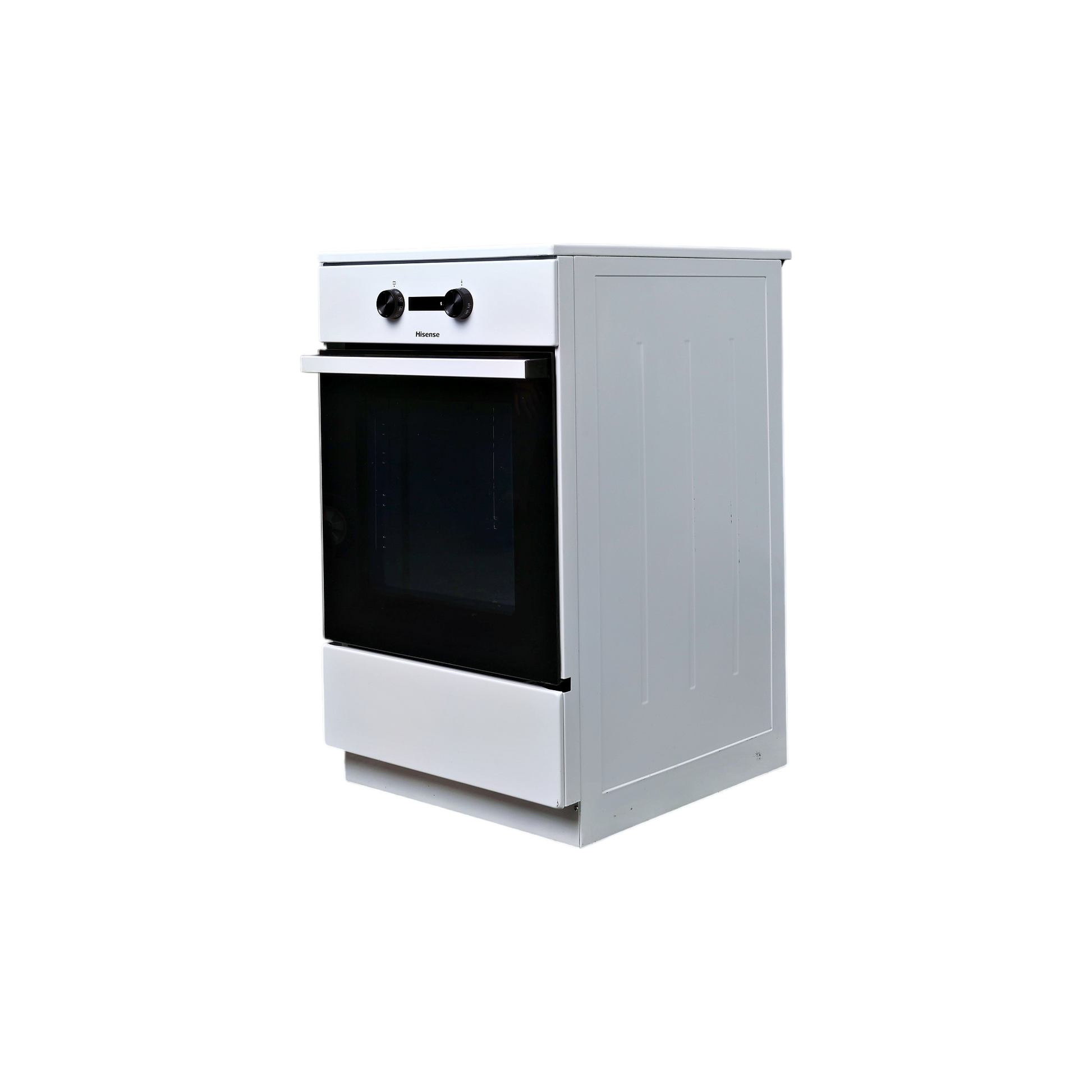 Cuisinière À Induction  Reconditionné HISENSE HEIT5A40WG : vue du côté gauche
