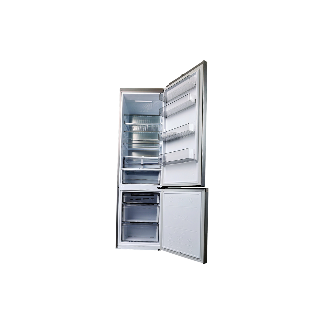 Réfrigérateur Avec Congélateur 390 L Reconditionné SAMSUNG RB38C776CS9 : vue de l'intérieur