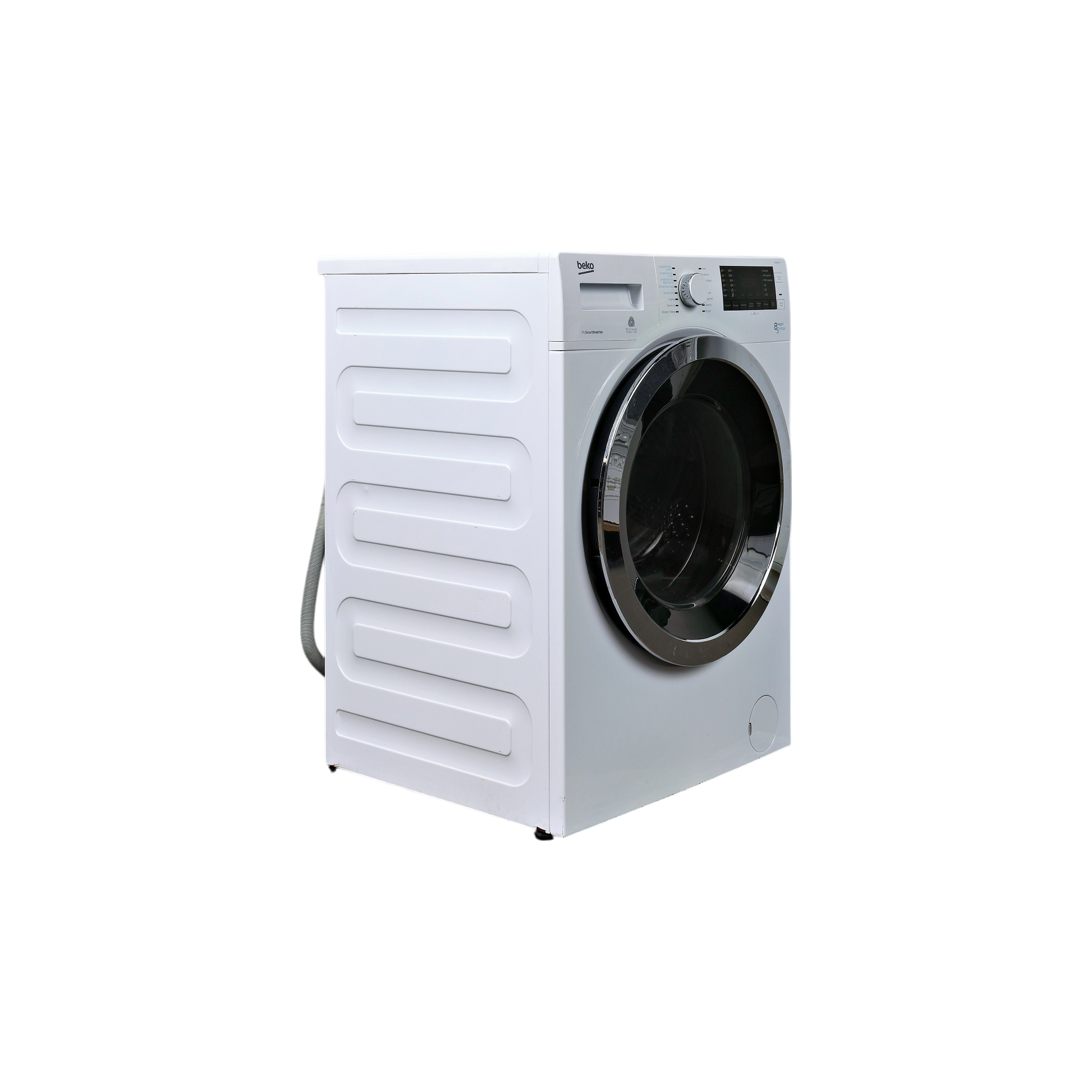 Lave-Linge Sechant 8 kg Reconditionné BEKO WDW85143 : vue du côté droit