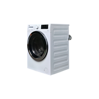Lave-Linge Sechant 8 kg Reconditionné BEKO WDW85143 : vue du côté gauche