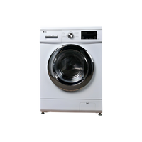 Lave-Linge Sechant 8 kg Reconditionné LG F854M22WR : vue de face