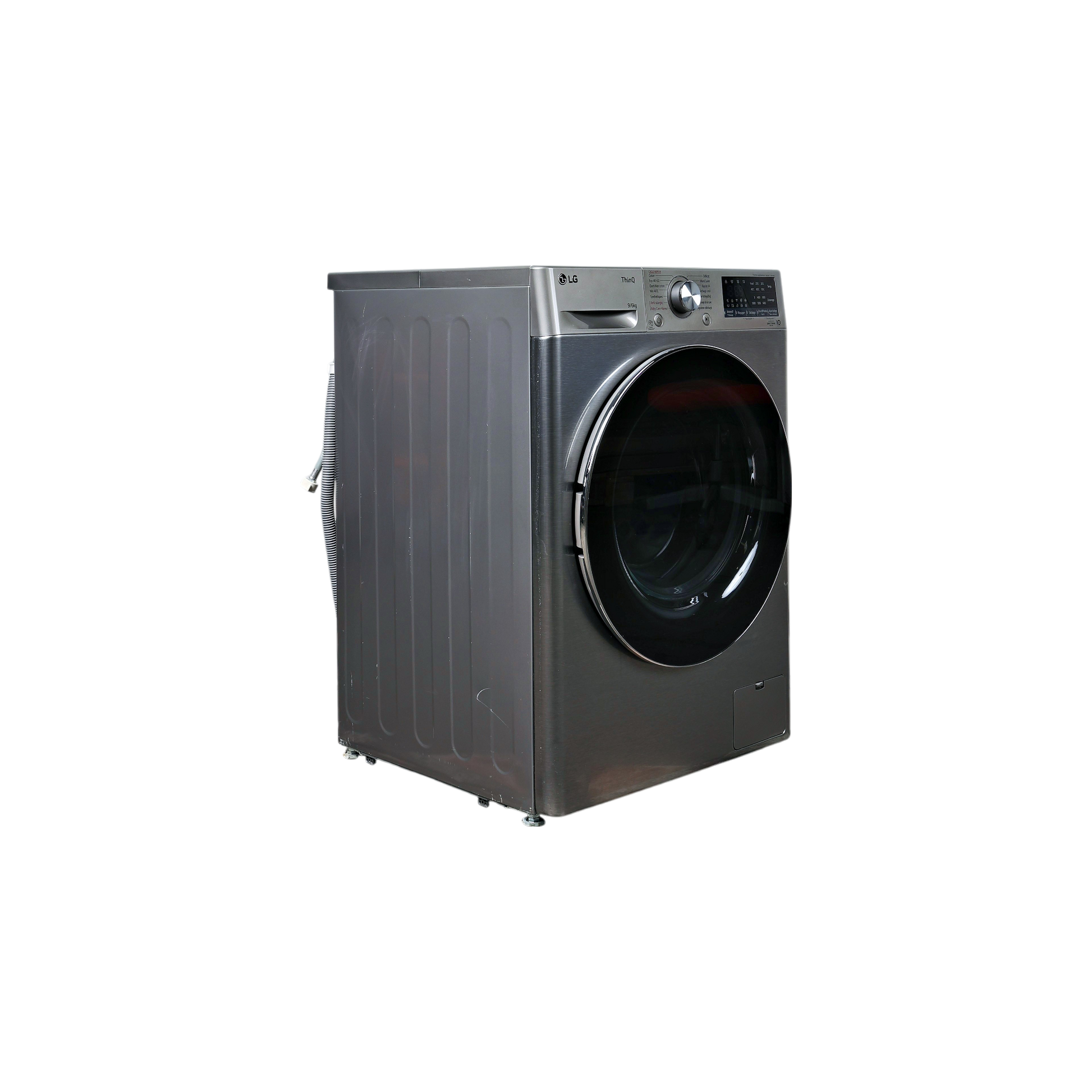Lave-Linge Sechant 9 kg Reconditionné LG F964V42IXRS : vue du côté droit