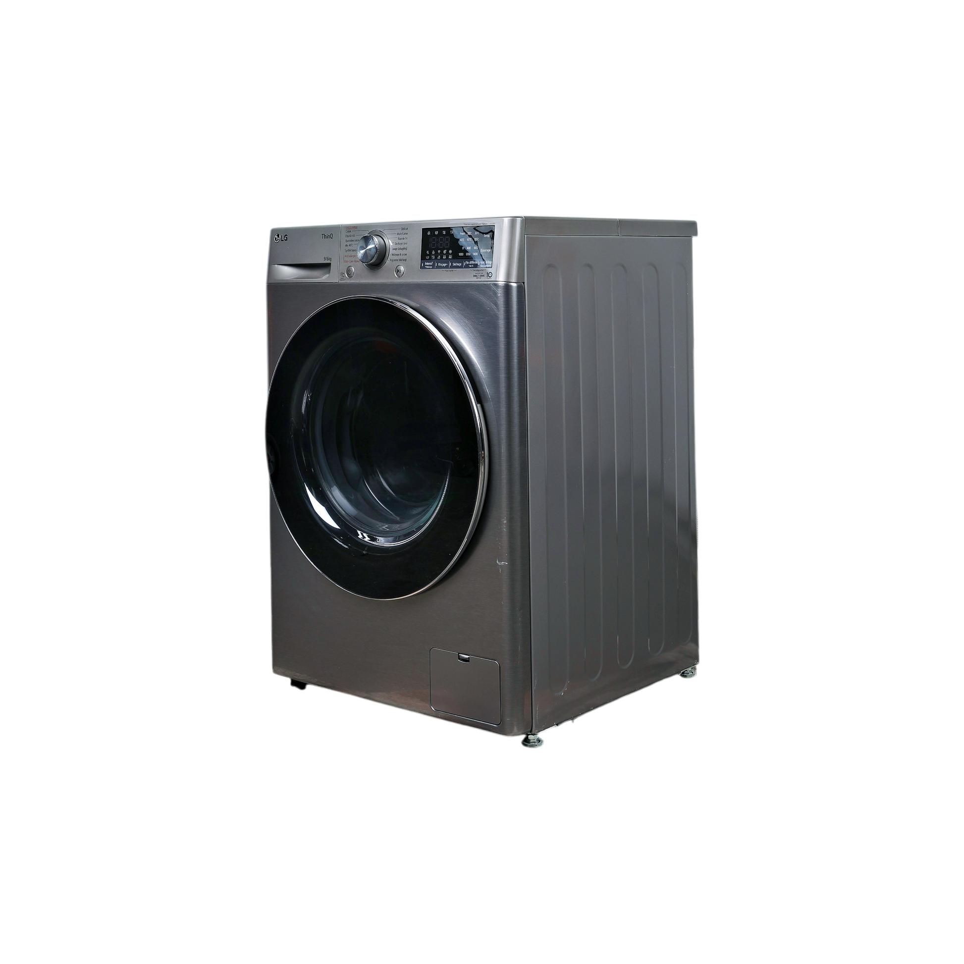 Lave-Linge Sechant 9 kg Reconditionné LG F964V42IXRS : vue du côté gauche