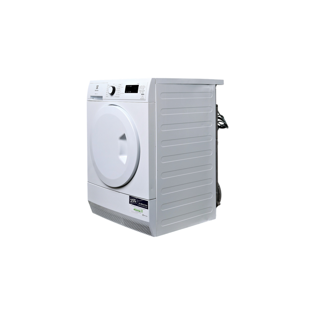 Seche-Linge Pompe À Chaleur 8 kg Reconditionné ELECTROLUX EW7H4802SC : vue du côté gauche