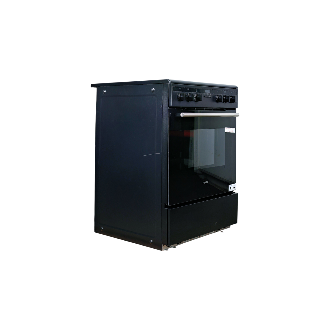 Cuisinière À Induction  Reconditionné PROLINE P602IMCIBK : vue du côté droit