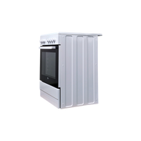 Cuisinière Vitrocéramique  Reconditionné BEKO FSE67100GWS : vue du côté gauche