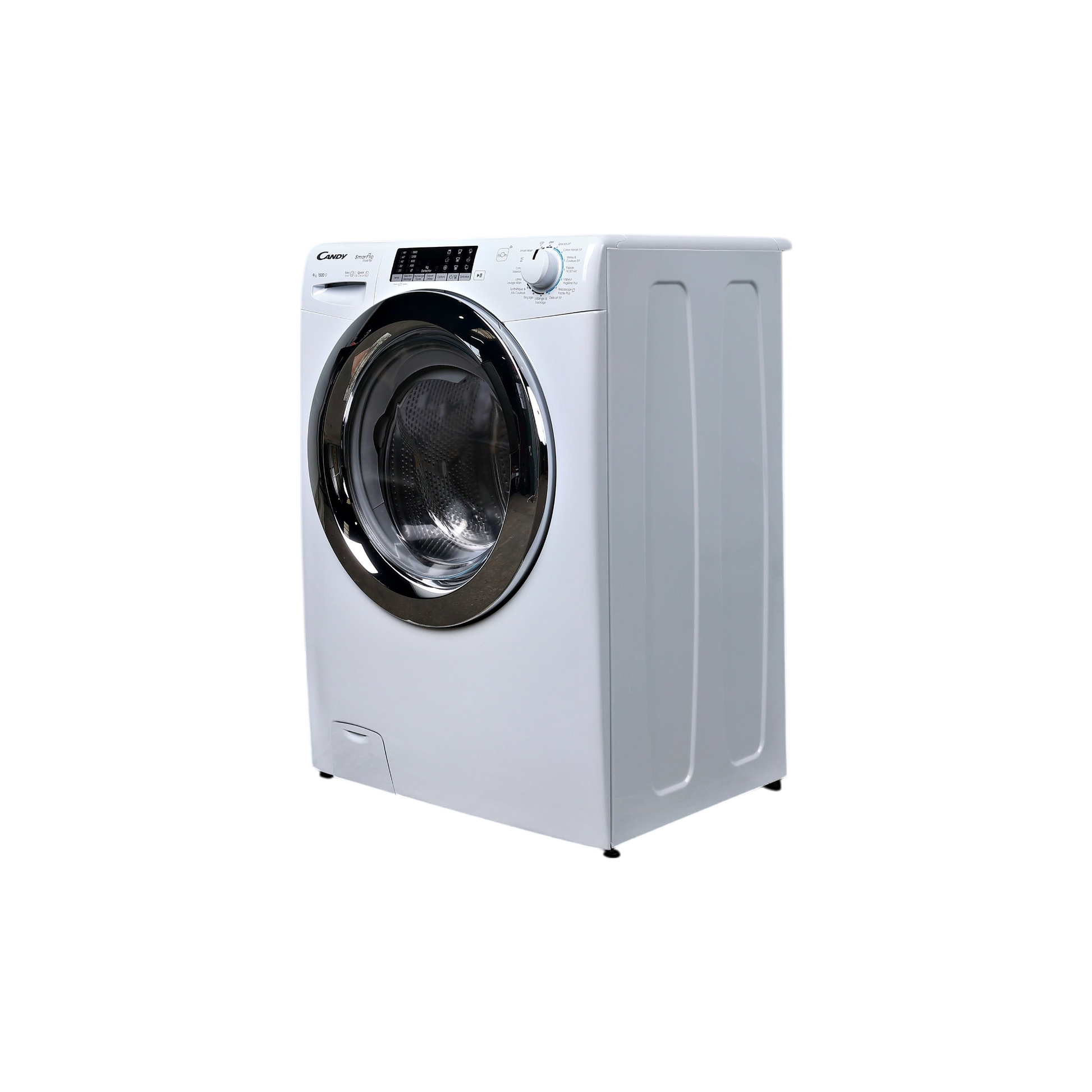 Lave-Linge Hublot 9 kg Reconditionné CANDY CSO 596TWMC/1-S : vue du côté gauche