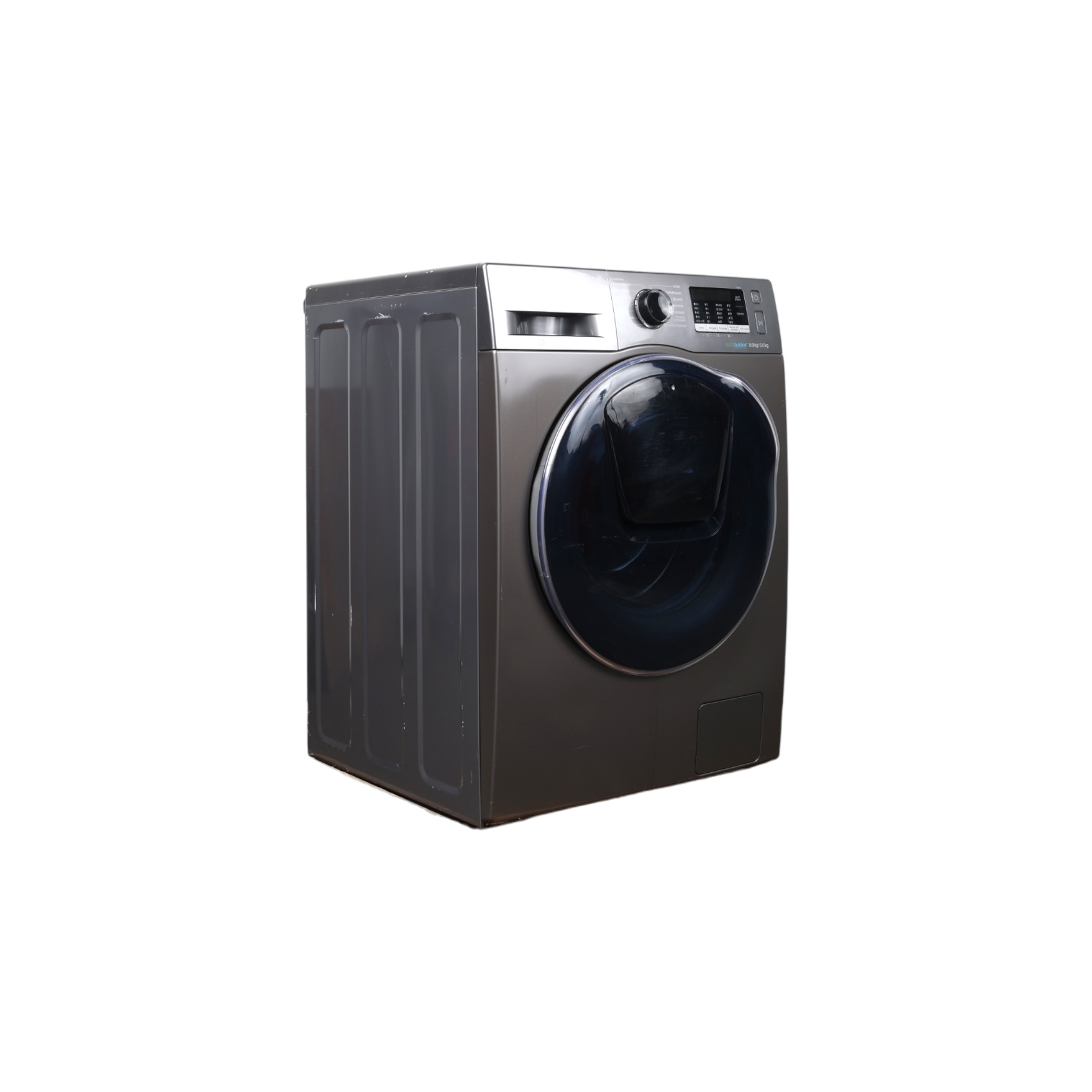 Lave-Linge Sechant 8 kg Reconditionné SAMSUNG WD80K5B10OX : vue du côté droit