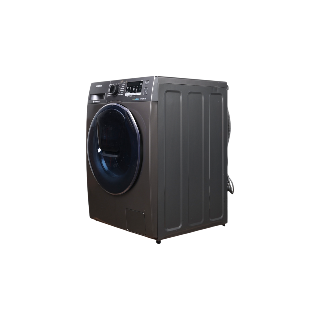 Lave-Linge Sechant 8 kg Reconditionné SAMSUNG WD80K5B10OX : vue du côté gauche