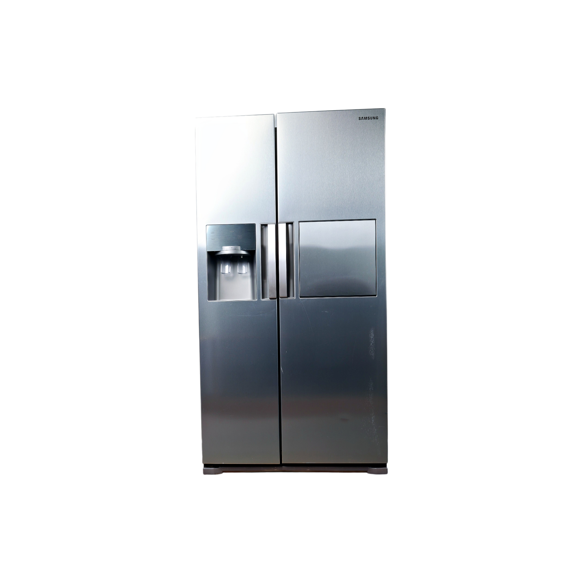 Réfrigérateur Américain 543 L Reconditionné SAMSUNG RS7687FHCSL : vue de face