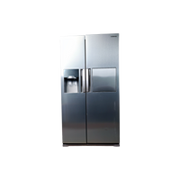 Réfrigérateur Américain 543 L Reconditionné SAMSUNG RS7687FHCSL : vue de face