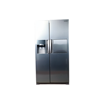 Réfrigérateur Américain 543 L Reconditionné SAMSUNG RS7687FHCSL : vue de face