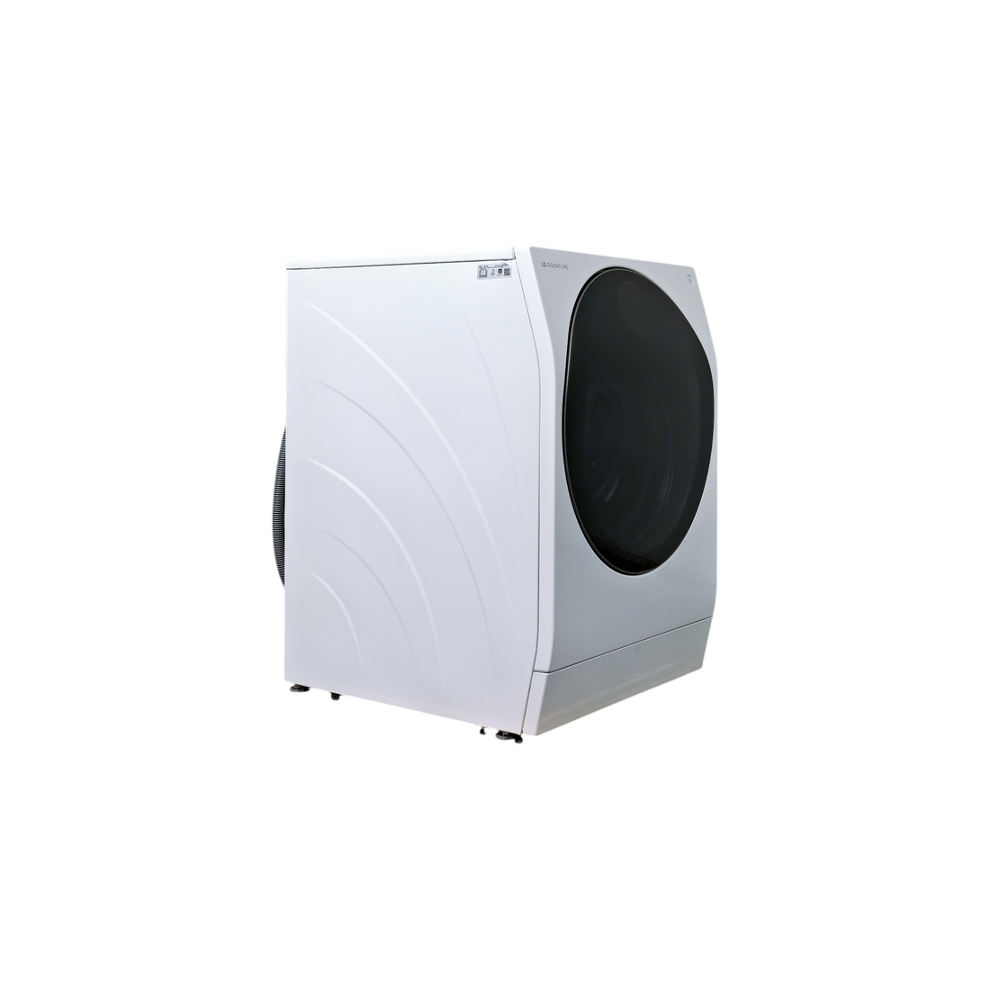 Lave-Linge Sechant 12 kg Reconditionné LG LSWD100E : vue du côté droit