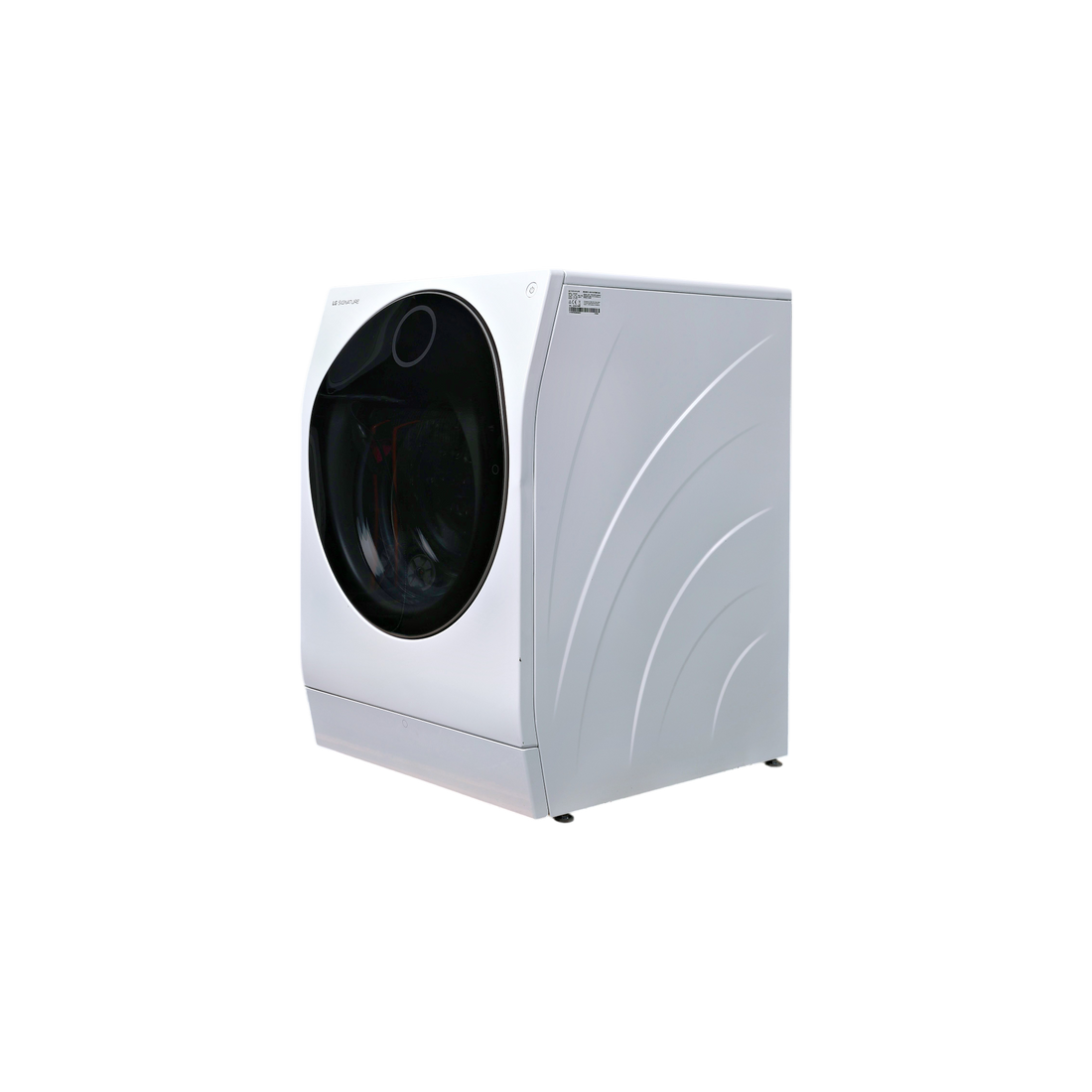 Lave-Linge Sechant 12 kg Reconditionné LG LSWD100E : vue du côté gauche