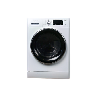 Lave-Linge Sechant 10 kg Reconditionné WHIRLPOOL FFWDD1074269BCVFR : vue de face