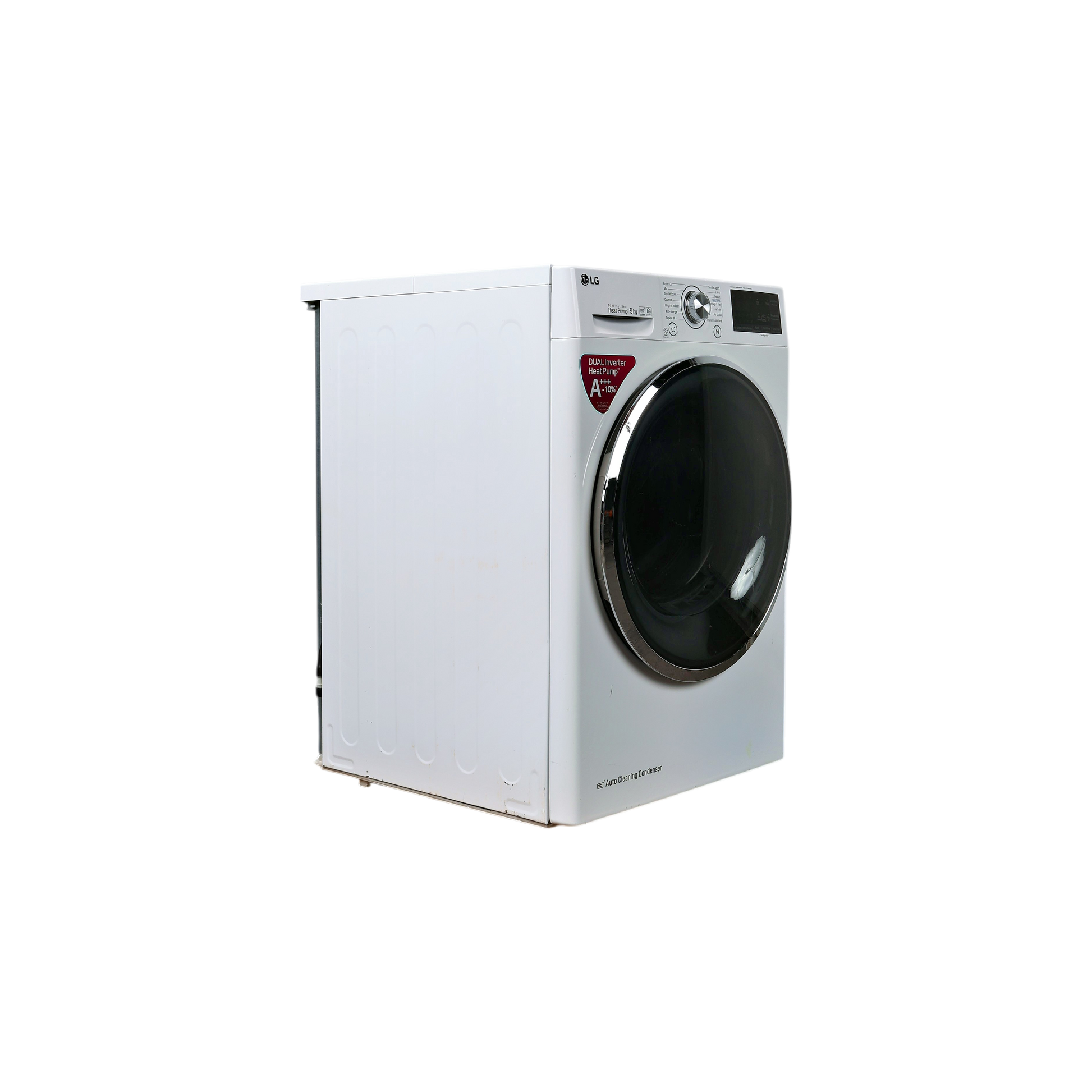 Seche-Linge Pompe À Chaleur 9 kg Reconditionné LG RH9052WH : vue du côté droit