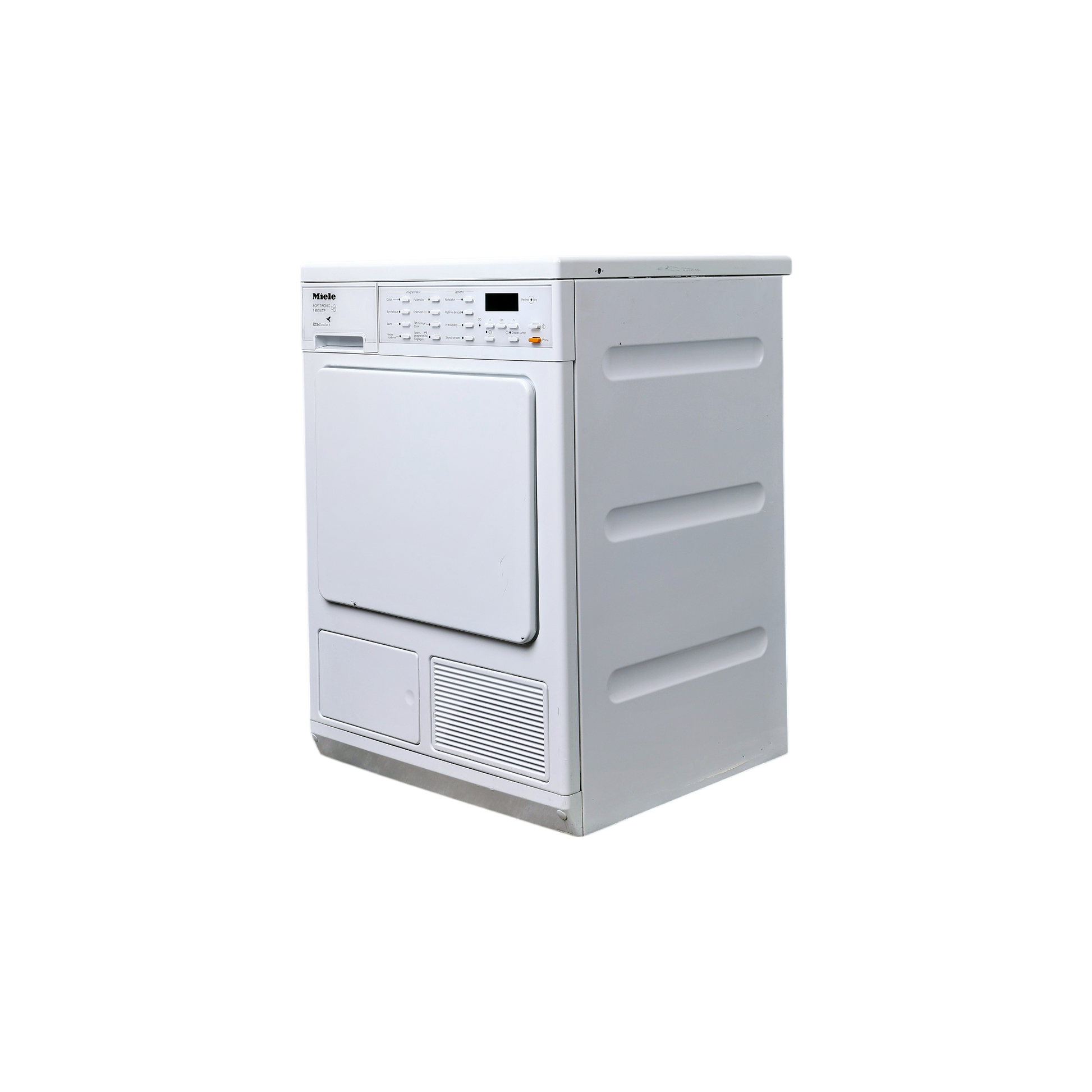 Seche-Linge Pompe À Chaleur 8 kg Reconditionné MIELE T8978WP : vue du côté gauche