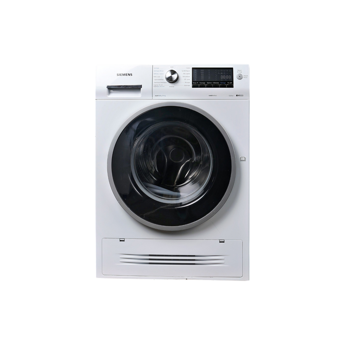 Lave-Linge Sechant 7 kg Reconditionné SIEMENS WD14H464FF : vue de face